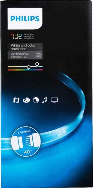 Philips Hue Lightstrip Plus Extension Multicolor 800268 Best Buy