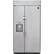 Front. LG - 25.6 Cu. Ft. Side-by-Side Built-In Refrigerator.