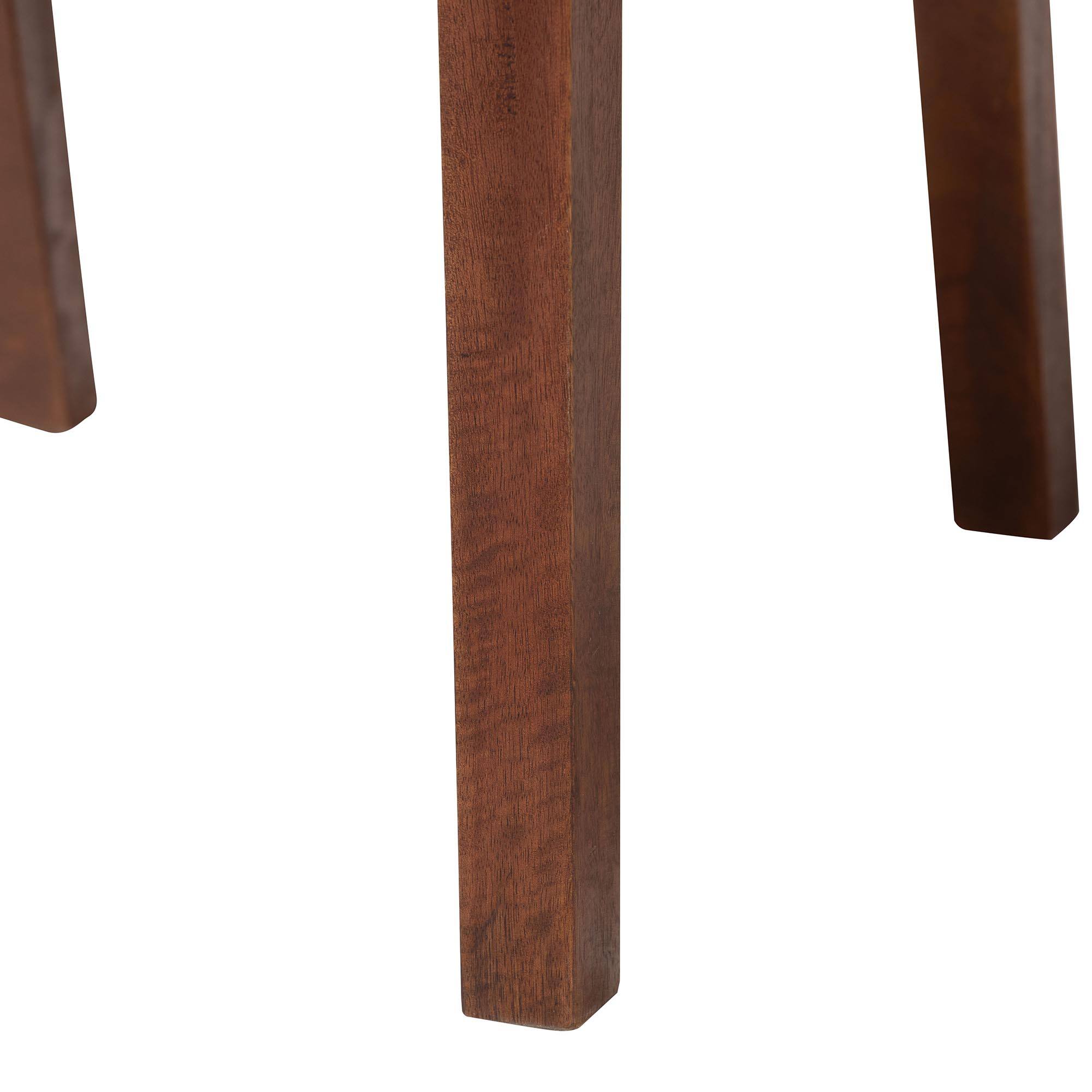 Alt View 1. bali & pari - Cordoba Bohemian Natural Seagrass and Mahogany Wood 2-Piece Dining Chair - Natural Seagrass/Teak.