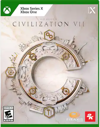 Xbox Series X Xbox One Sid Meier's Civilization VII oO Everyone 10+ D 10+ ESRB E TI 2K Firaxis Games - E10+ (Everyone 10+)