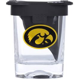 Indigo Falls - Iowa Hawkeyes 10oz. Ice Wedge Glass - Multicolor