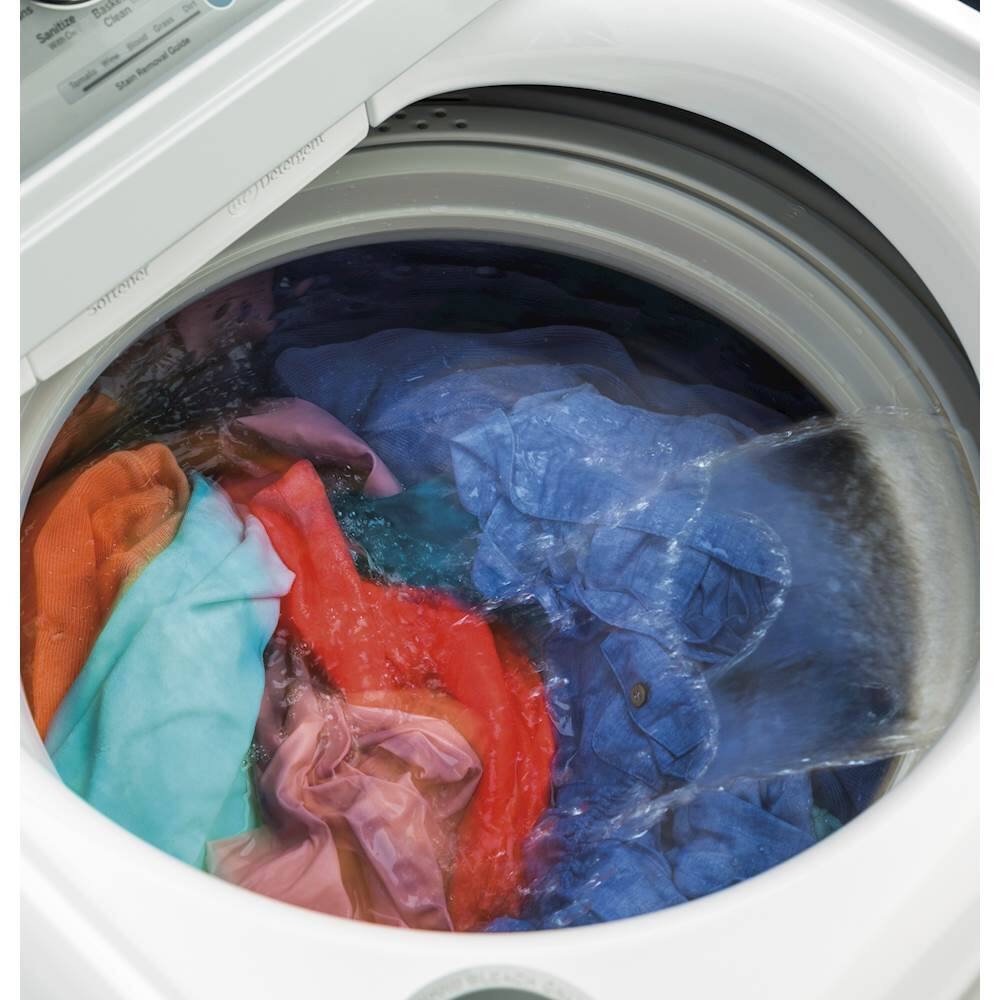 Alt View 16. GE - 4.6 Cu. Ft. 14-Cycle Top-Loading Washer.