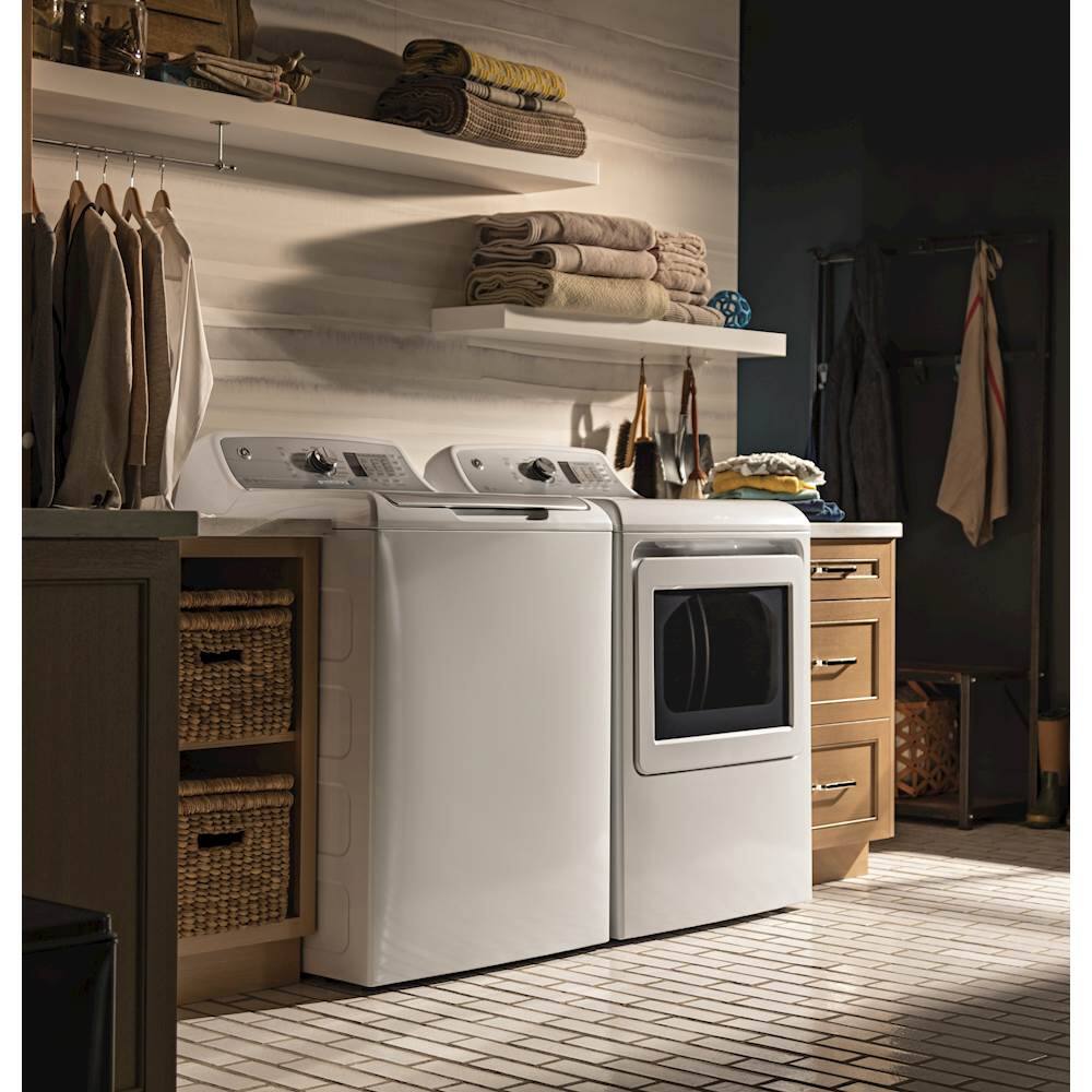 Alt View 19. GE - 4.6 Cu. Ft. 14-Cycle Top-Loading Washer.