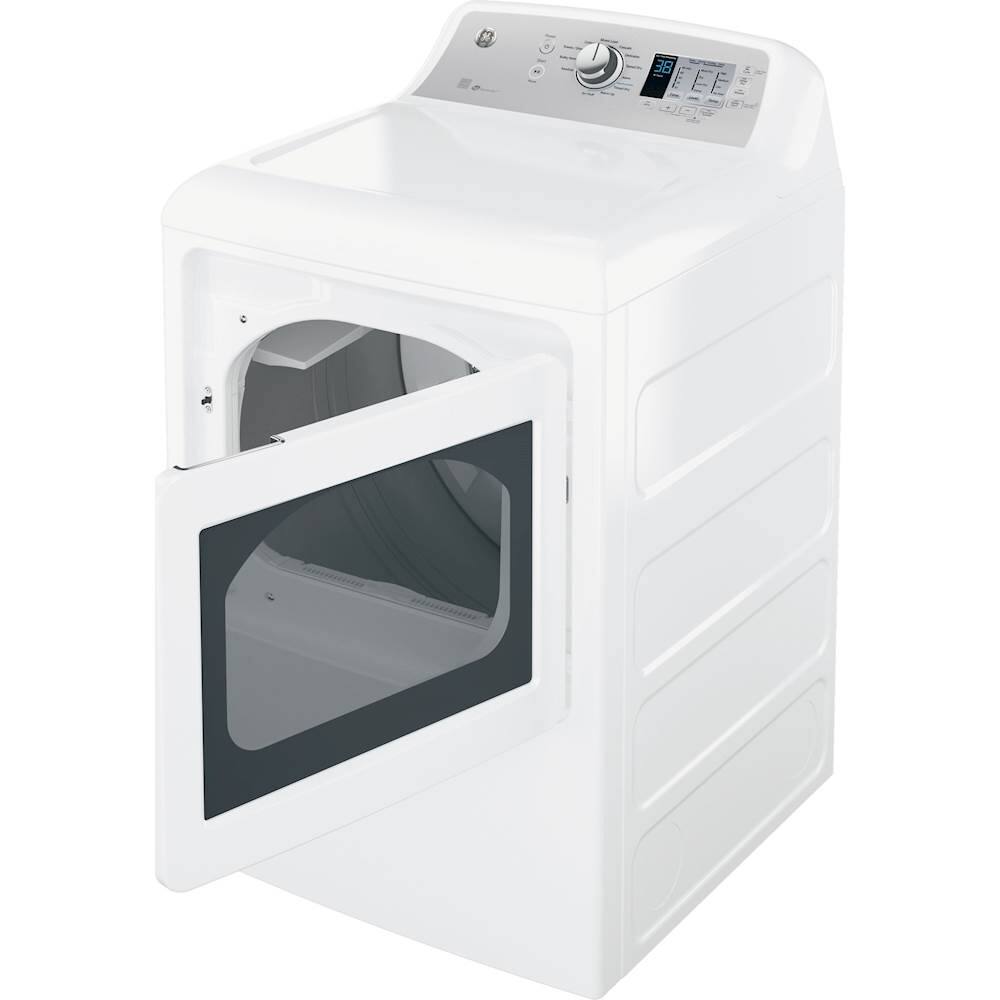 Alt View 11. GE - 7.4 Cu. Ft. 12-Cycle Electric Dryer.