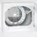 Alt View 1. GE - 7.2 Cu. Ft. Electric Dryer - White.