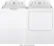 Alt View 15. GE - 7.2 Cu. Ft. Gas Dryer - White.