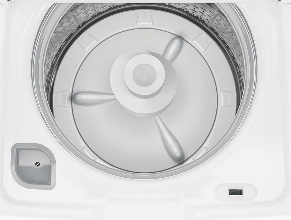 Alt View 2. GE - 4.2 Cu. Ft. 14-Cycle Top-Loading Washer - White.