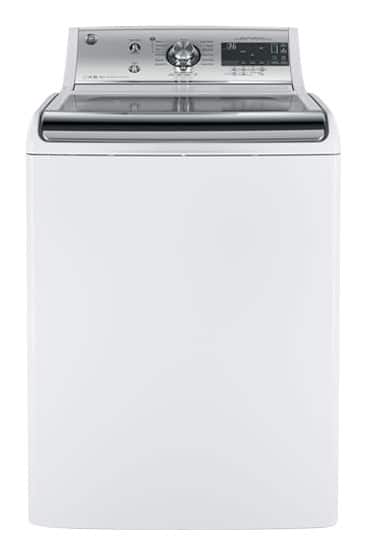 GE - 5.1 Cu. Ft. 13-Cycle High-Efficiency Top-Loading Washer-Front_Standard 