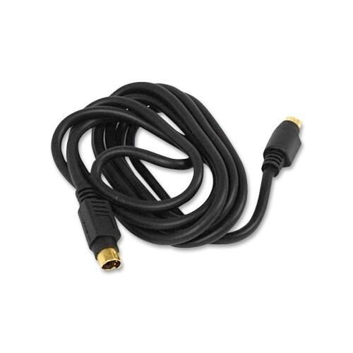 Front Standard. Belkin - S-Video Cable - Black.