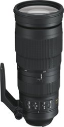 Nikon - AF-S NIKKOR 200-500mm f/5.6E ED VR Super Telephoto Zoom Lens - Black - Front_Zoom