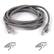 Front Standard. Belkin - Cat5e Patch Cable - Gray.