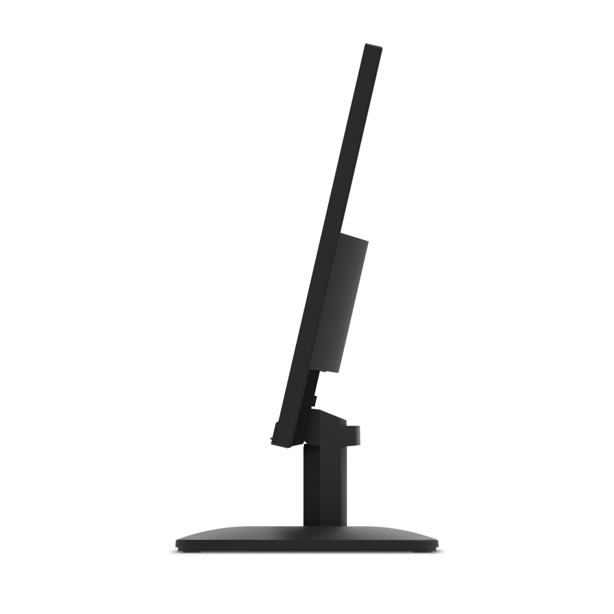 Alt View 5. Lenovo - Lenovo L27-4e 27-inch IPS FHD 100Hz Monitor - Raven Black.