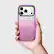 Back. CASETiFY - Apple iPhone 17 Pro Impact Case in Glitter Purple - Purple Glitter.