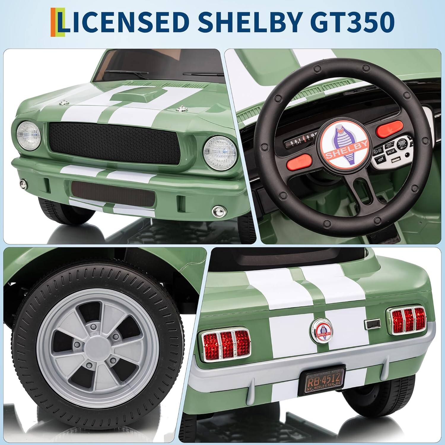 LICENSED SHELBY GT350  
RB 4512