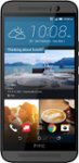 Front Zoom. HTC - One (M9) 4G with 32GB Memory Cell Phone - Gunmetal Gray (Verizon).