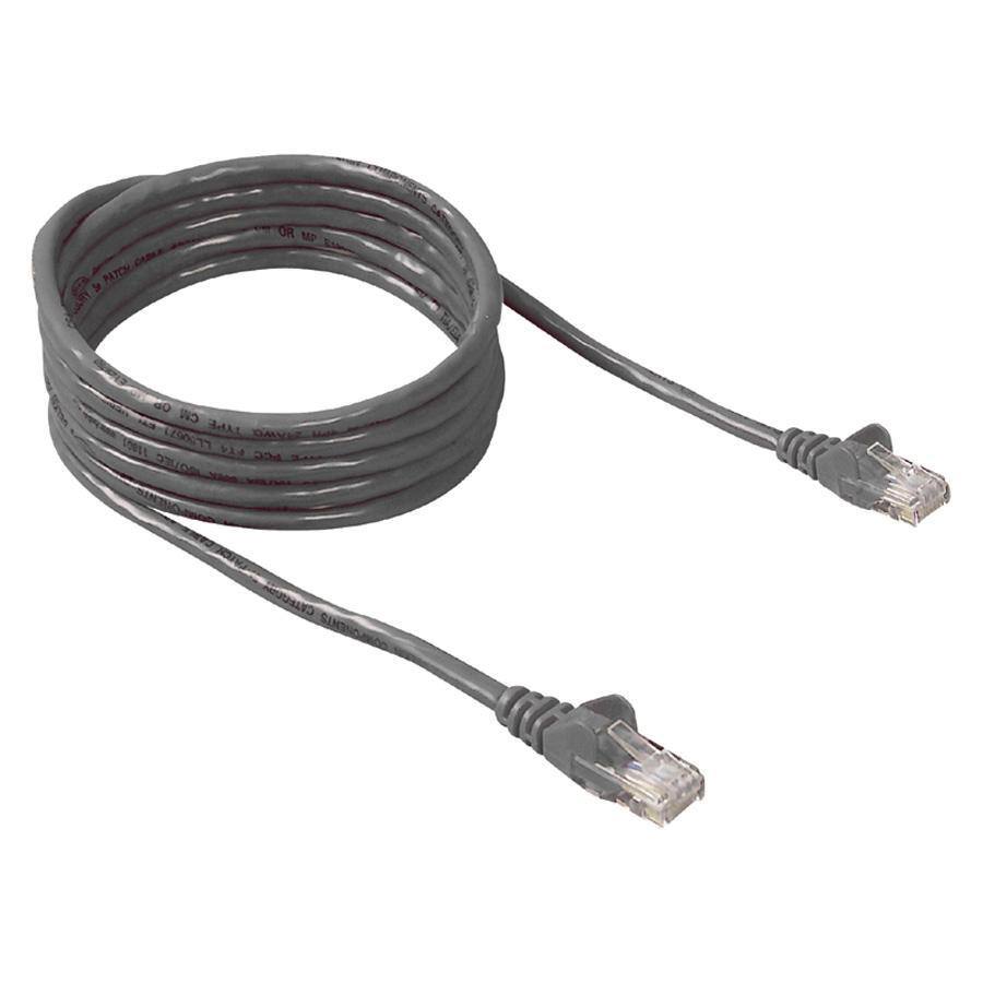 Alt View Standard 20. Belkin - FastCAT Cat.5e Patch Cable - Gray.