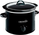 Crockpot 1-1/2-Quart Round Manual Slow Cooker, Black Brand New