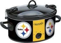 Angle Zoom. Crock-Pot - Cook and Carry Pittsburgh Steelers 6-Qt. Slow Cooker - Black.