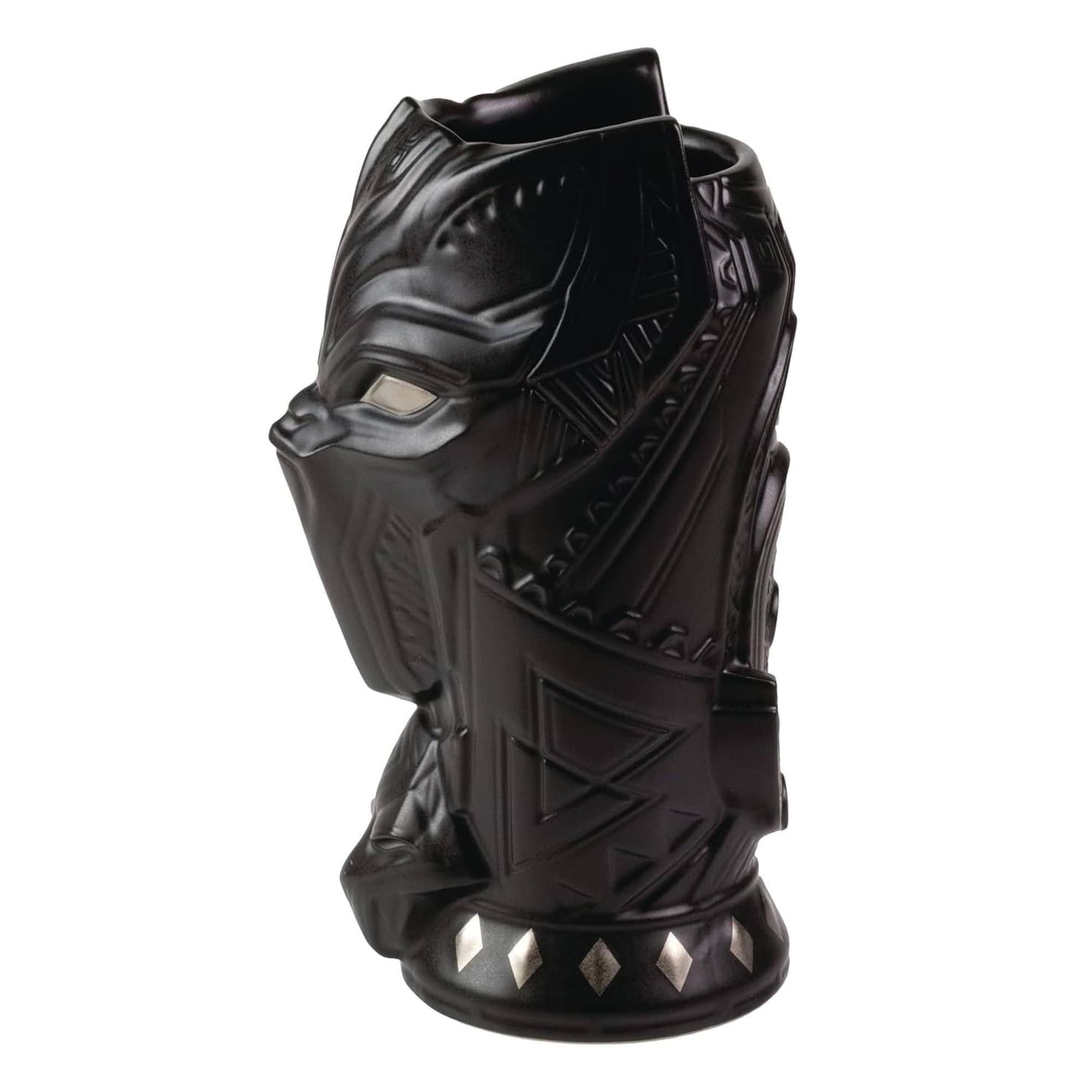Alt View 1. Marvel - Marvel Heroes Black Panther 32 Ounce Ceramic Tiki Mug - Black.