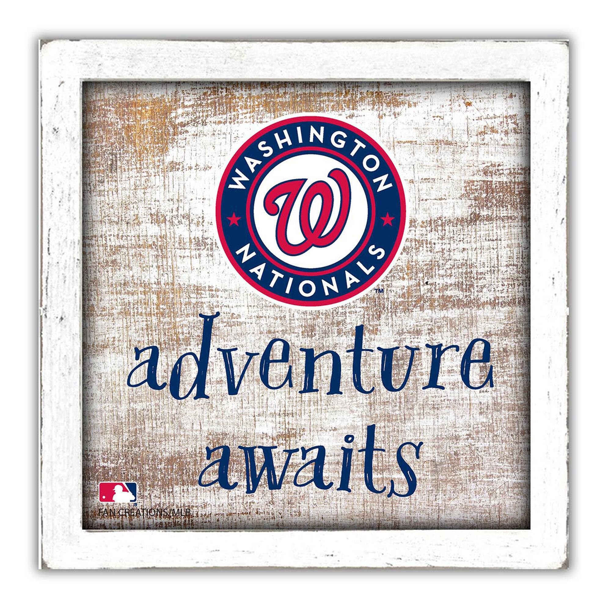Washington Nationals 14'' x 13'' Adventure Awaits Money Box