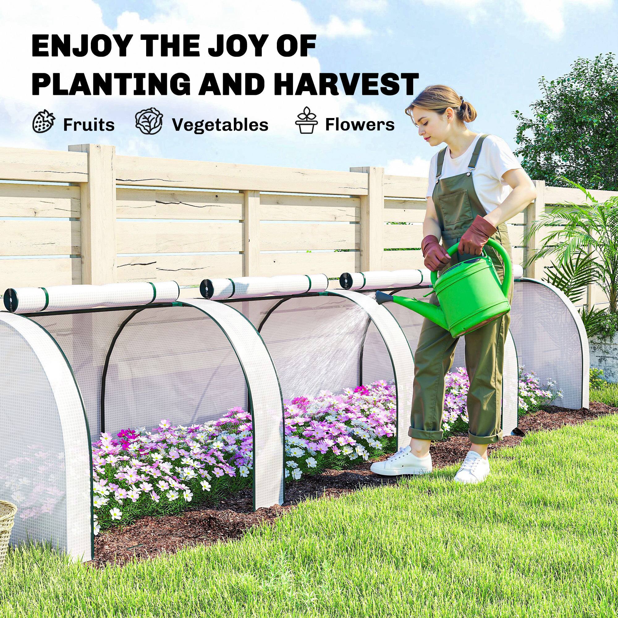 ENJOY THE JOY OF PLANTING AND HARVEST

Fruits Vegetables Flowers
