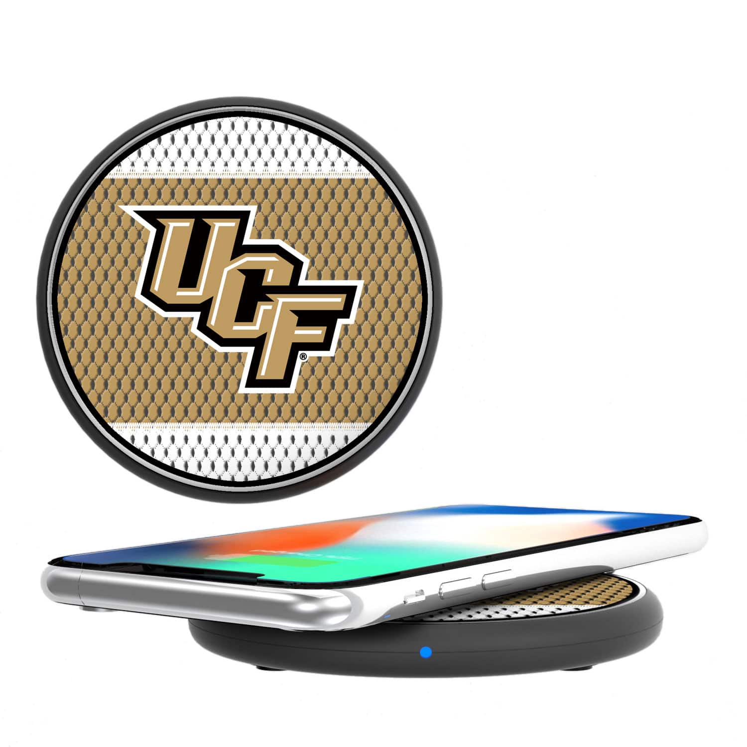Keyscaper - UCF Knights Wireless Charging Pad - Multicolor