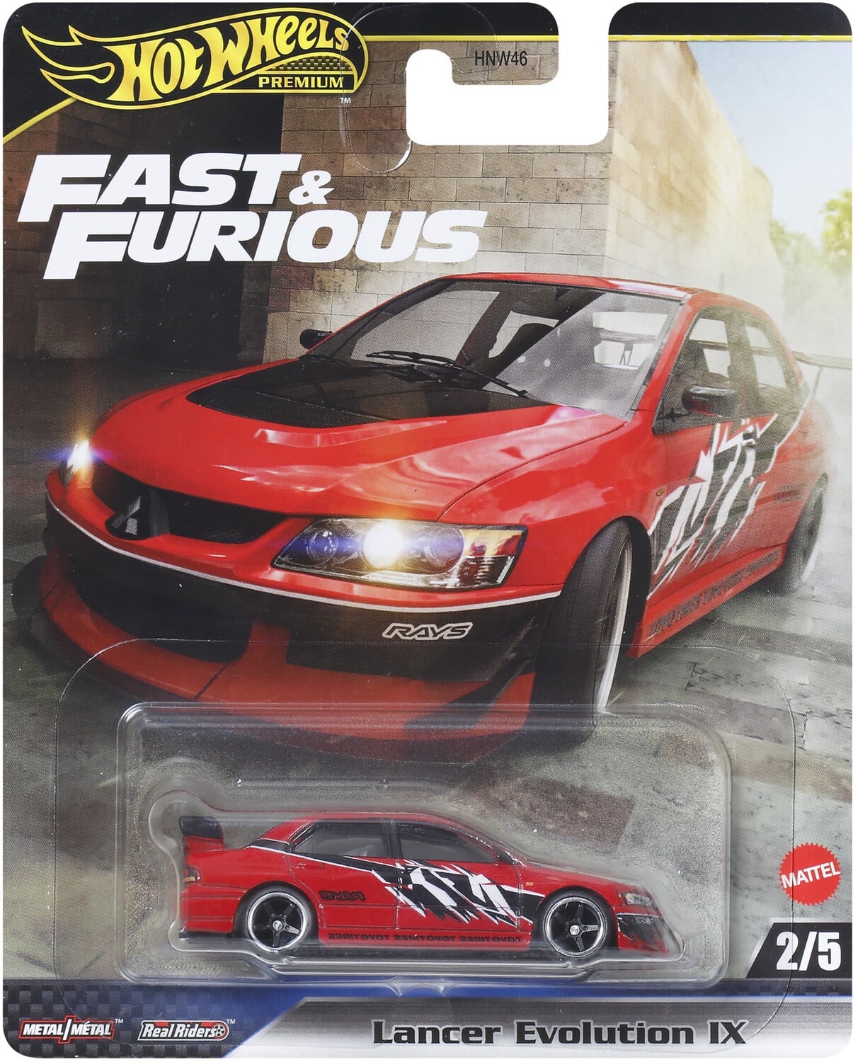 Mattel Fast & Furious Hot Wheels Premium: 2003 Mitsubishi Lancer