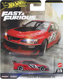Mattel - Fast & Furious Hot Wheels Premium: 2003 Mitsubishi Lancer Evolution IX - COLLECTIBLES - Multicolor