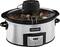 Crock-Pot - iStir Automatic Stirring 6.5-Qt. Slow Cooker - Stainless-Angle_Standard