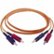 Alt View Standard 20. C2G - Duplex Fiber Optic Patch Cable - Orange.