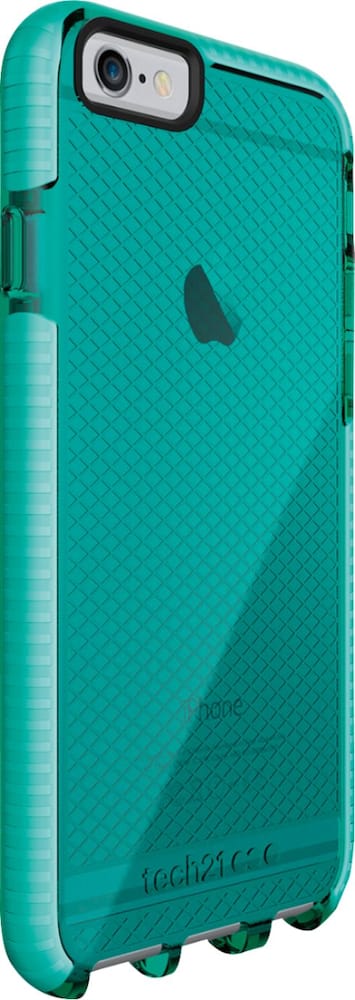 evo case for apple iphone 6 plus and 6s plus - aqua/white evo case for apple iphone 6 plus and 6s plus - aqua/white