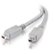 Alt View Standard 20. C2G - FireWire Cable - Gray.