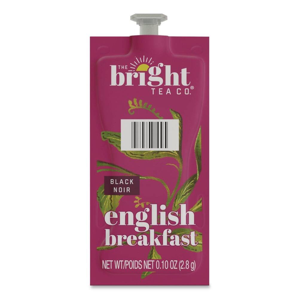 The Bright Tea Co. Black Noir English Breakfast  
Net Wt./Poids Net 0.10 OZ (2.8 g)