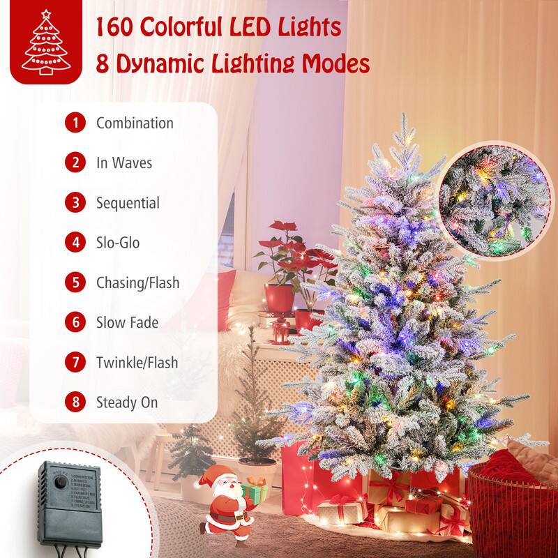 160 Colorful LED Lights  
8 Dynamic Lighting Modes

1. Combination
2. In Waves
3. Sequential
4. Slo-Glo
5. Chasing/Flash
6. Slow Fade
7. Twinkle/Flash
8. Steady On