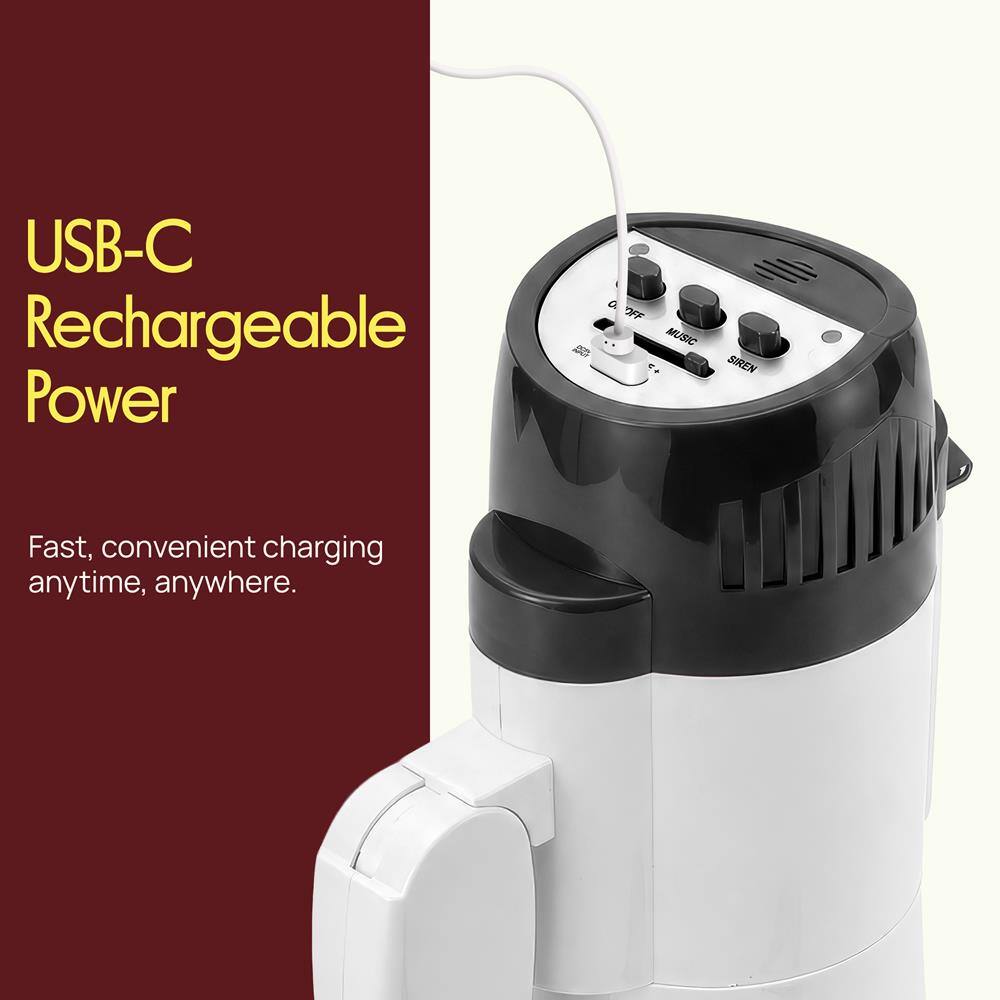USB-C Rechargeable Power

Fast, convenient charging anytime, anywhere.