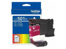 Brother - Genuine LC501M Standard Yield Magenta Ink Cartridge
