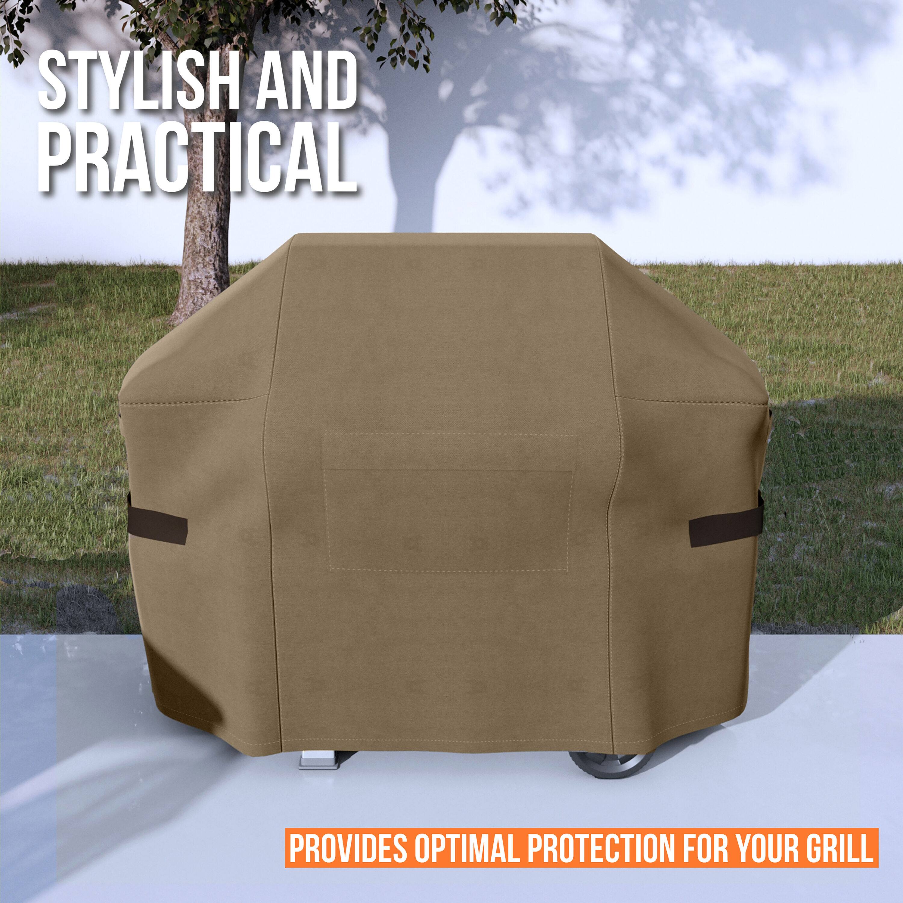 STYLISH AND PRACTICAL  
PROVIDES OPTIMAL PROTECTION FOR YOUR GRILL