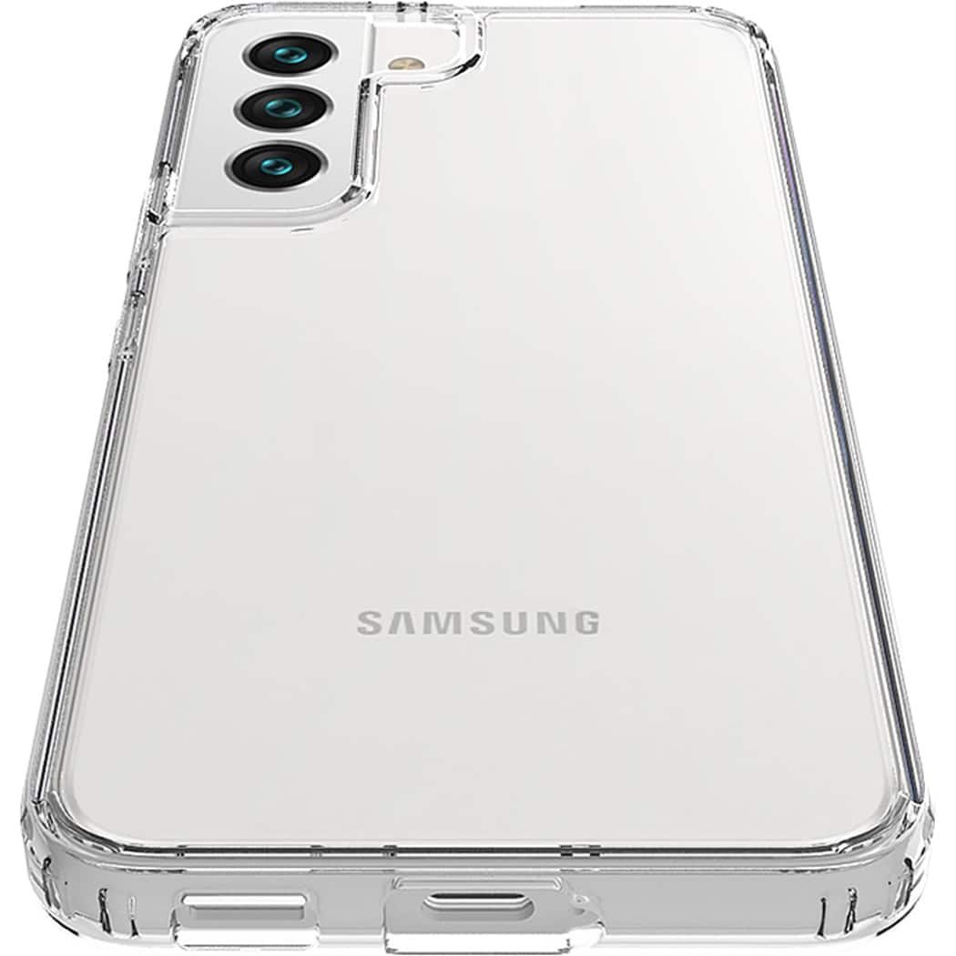 Alt View 12. SaharaCase - Hybrid-Flex Hard Shell Case for Samsung Galaxy S22+ - Clear.