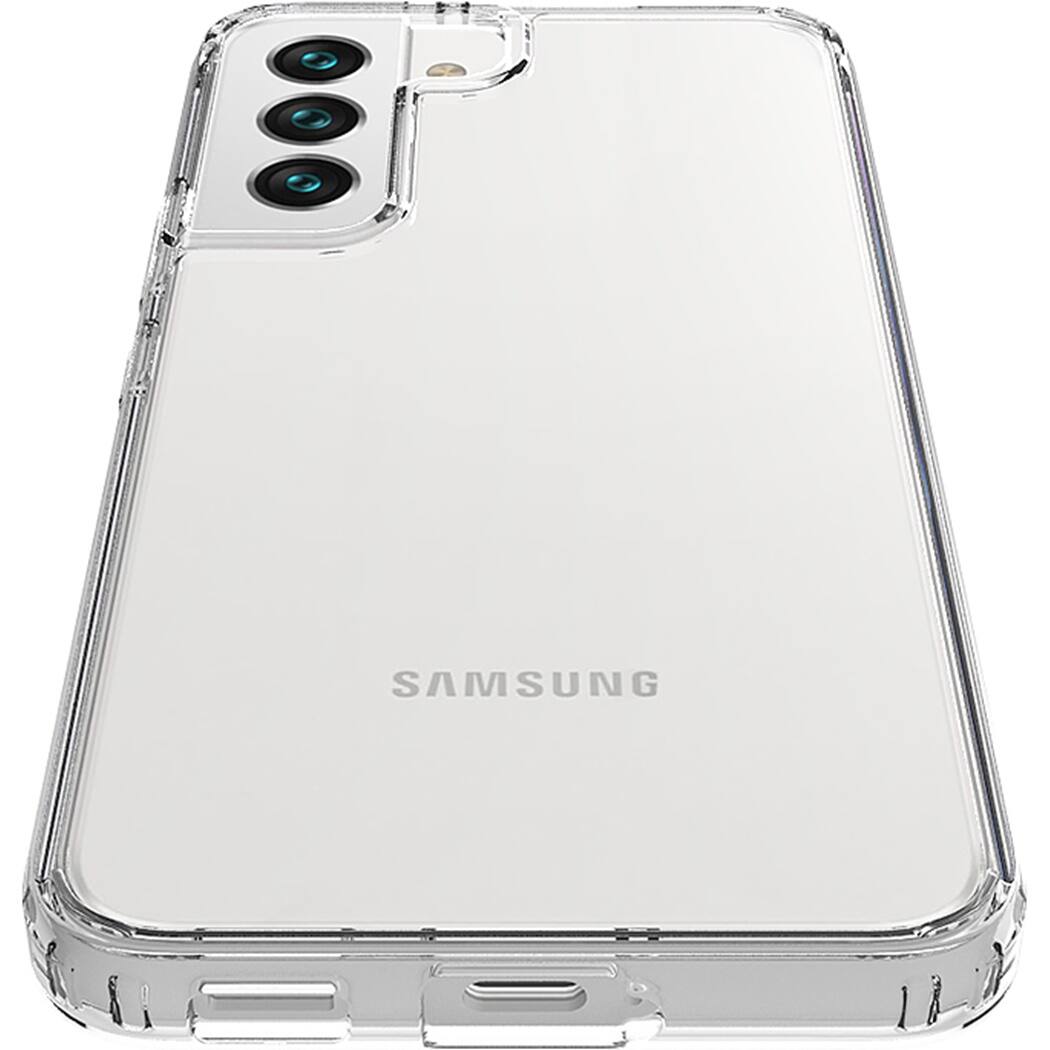Alt View 12. SaharaCase - Hybrid-Flex Hard Shell Case for Samsung Galaxy S22+ - Clear.