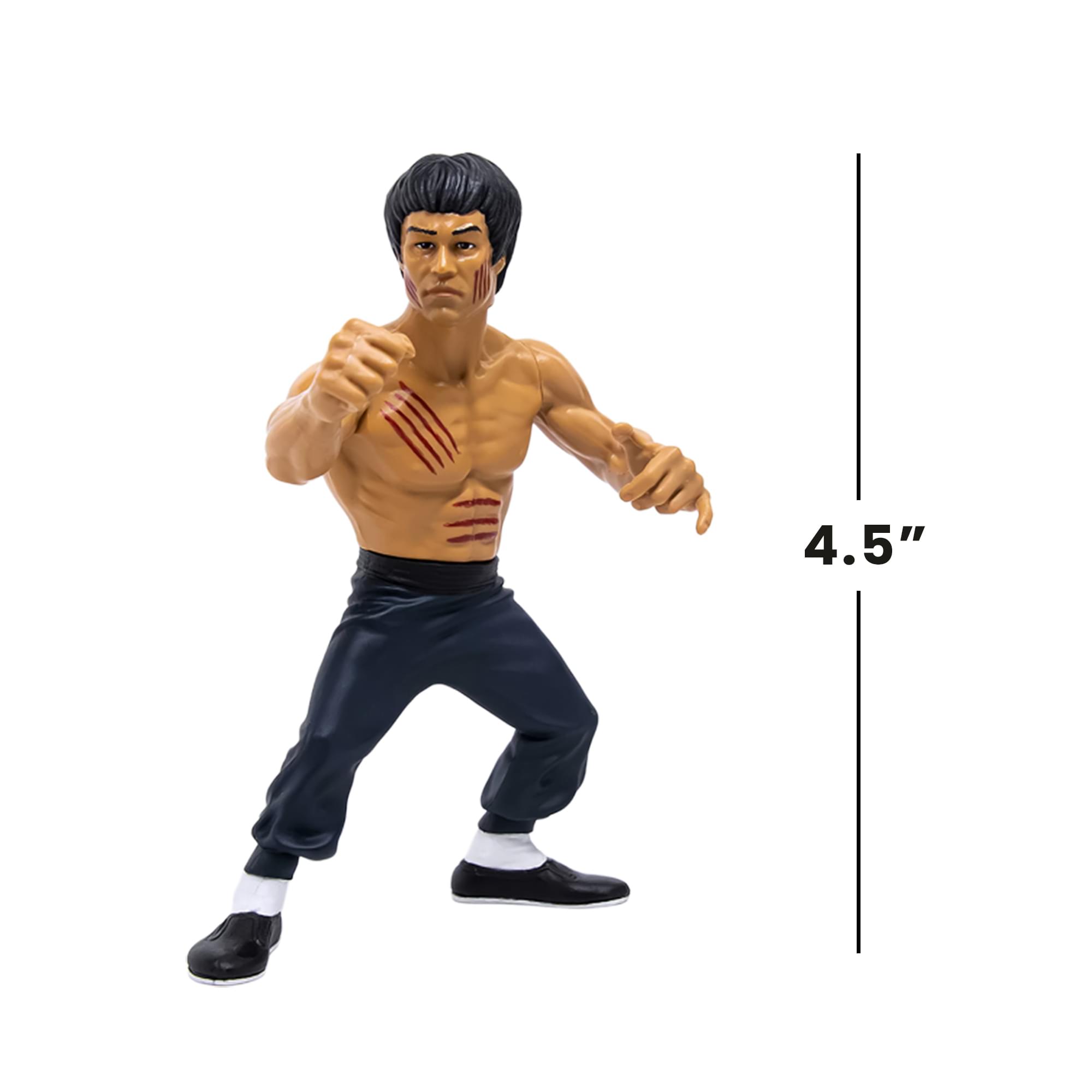 Alt View 5. Zombie Sailor's Toys - Bruce Lee Heels and Faces Retro Action Figure | Bloody - Multi-Colored.