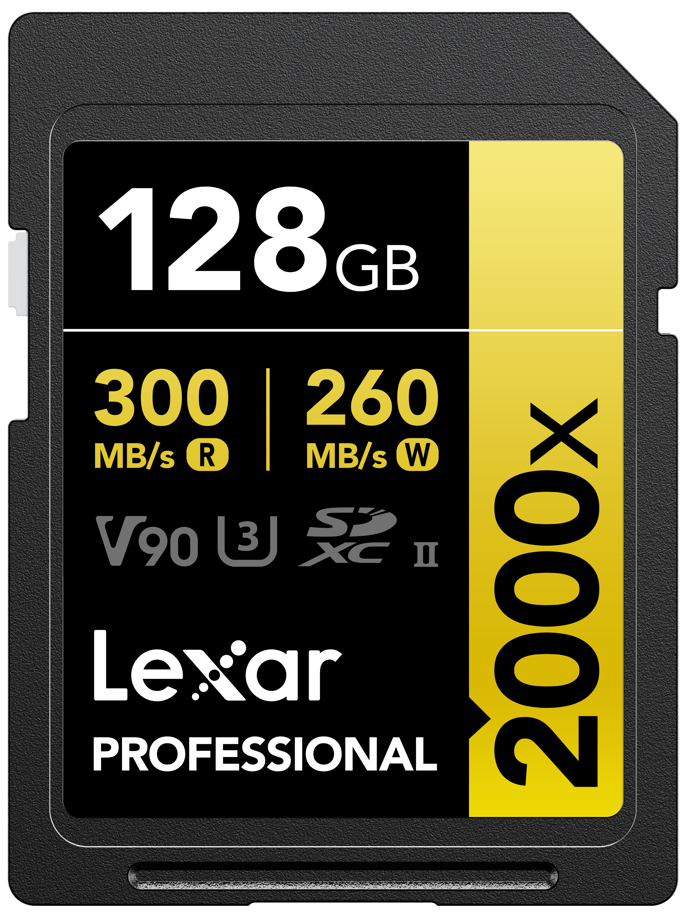Lexar - Professional SDXC 2000X UHS-II. V90 128 GB