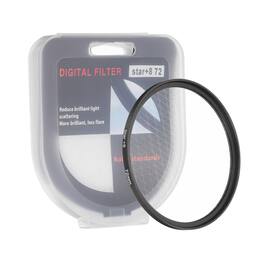 Unique Bargains - 72mm Star Filter, 8 Points Starburst Variable Twinkle Effect Ultra Slim Optical for Nikon DSLR