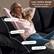 Lazy recline design
Seat and back angle for ultimate relaxation
Neck support
Lumbar support
Hip support
Leg support