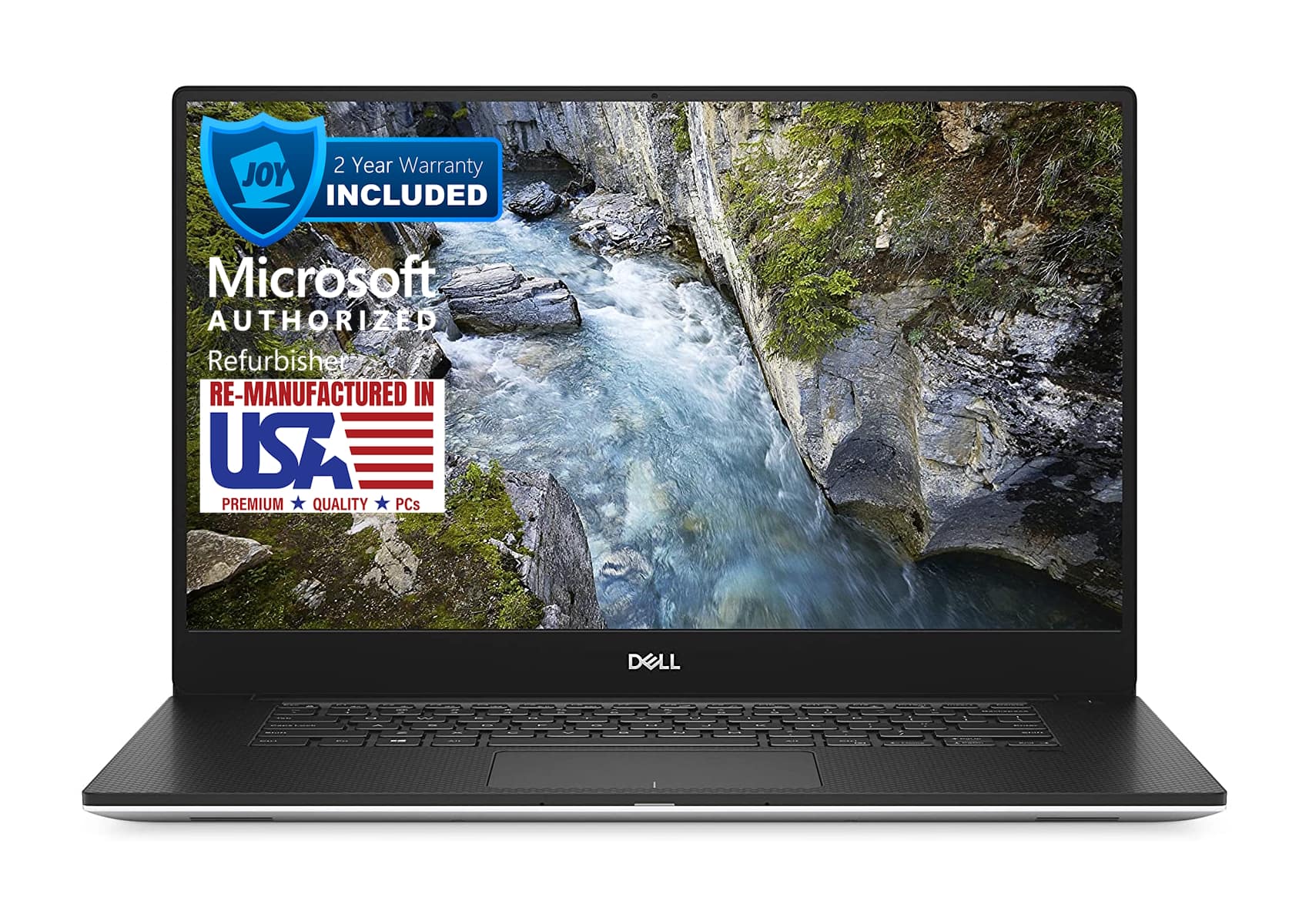 Dell - Precision 5540 15.6" Refurbished Laptop - Intel 9th Gen Core i7 with 32GB Memory - NVIDIA Quadro T1000 - 1TB SSD - Silver - Front_Zoom