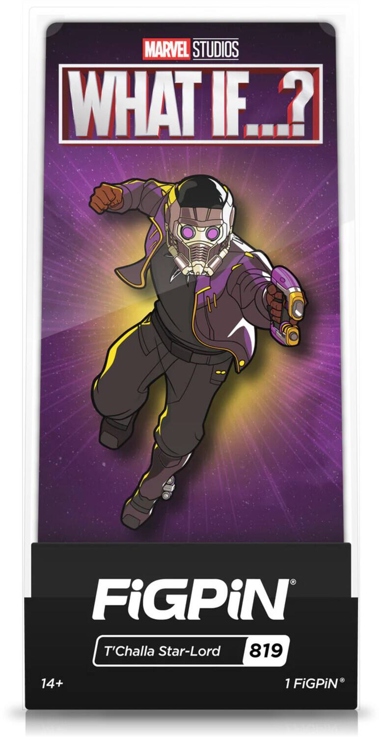 MARVEL STUDIOS WHAT IF...? FiGPiN T'Challa Star-Lord 819 14+ 1 FiGPiN