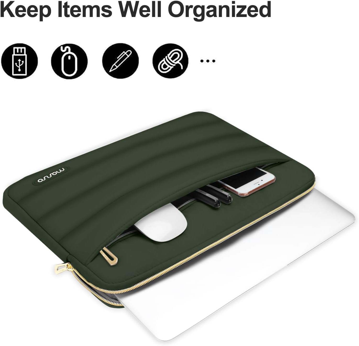 Keep Items Well Organized

...