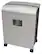 Front. GoECOlife - 10-Sheet Microcut Shredder - Silver.