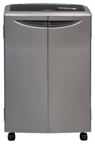 GoECOlife - Platinum 14-Sheet Crosscut Shredder - BlackGray - Larger Front