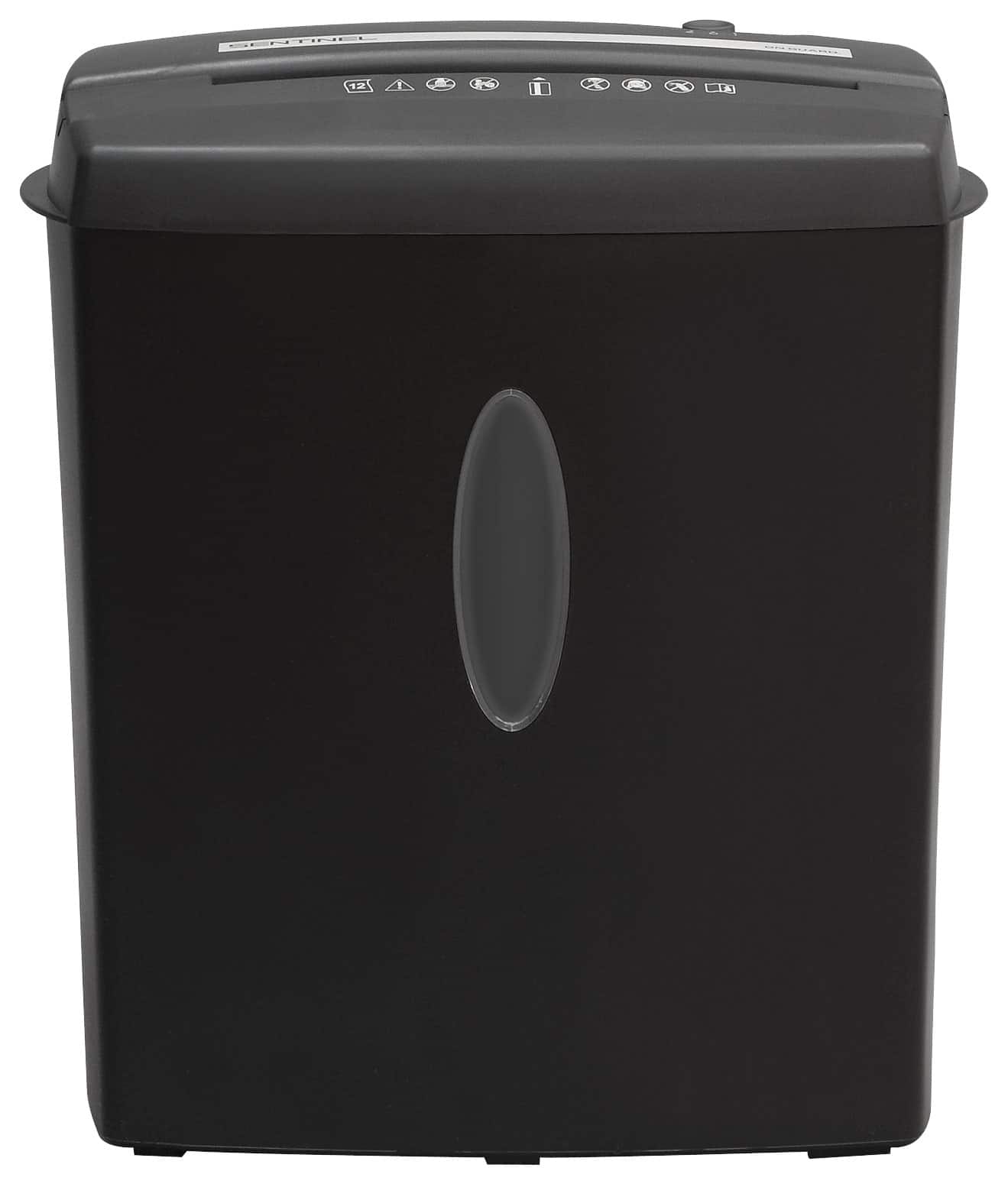 Best Buy Sentinel On Guard 12Sheet Crosscut Shredder Black FX121B