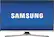 Front. Samsung - 32" Class - LED - 1080p - Smart - HDTV - Silver.
